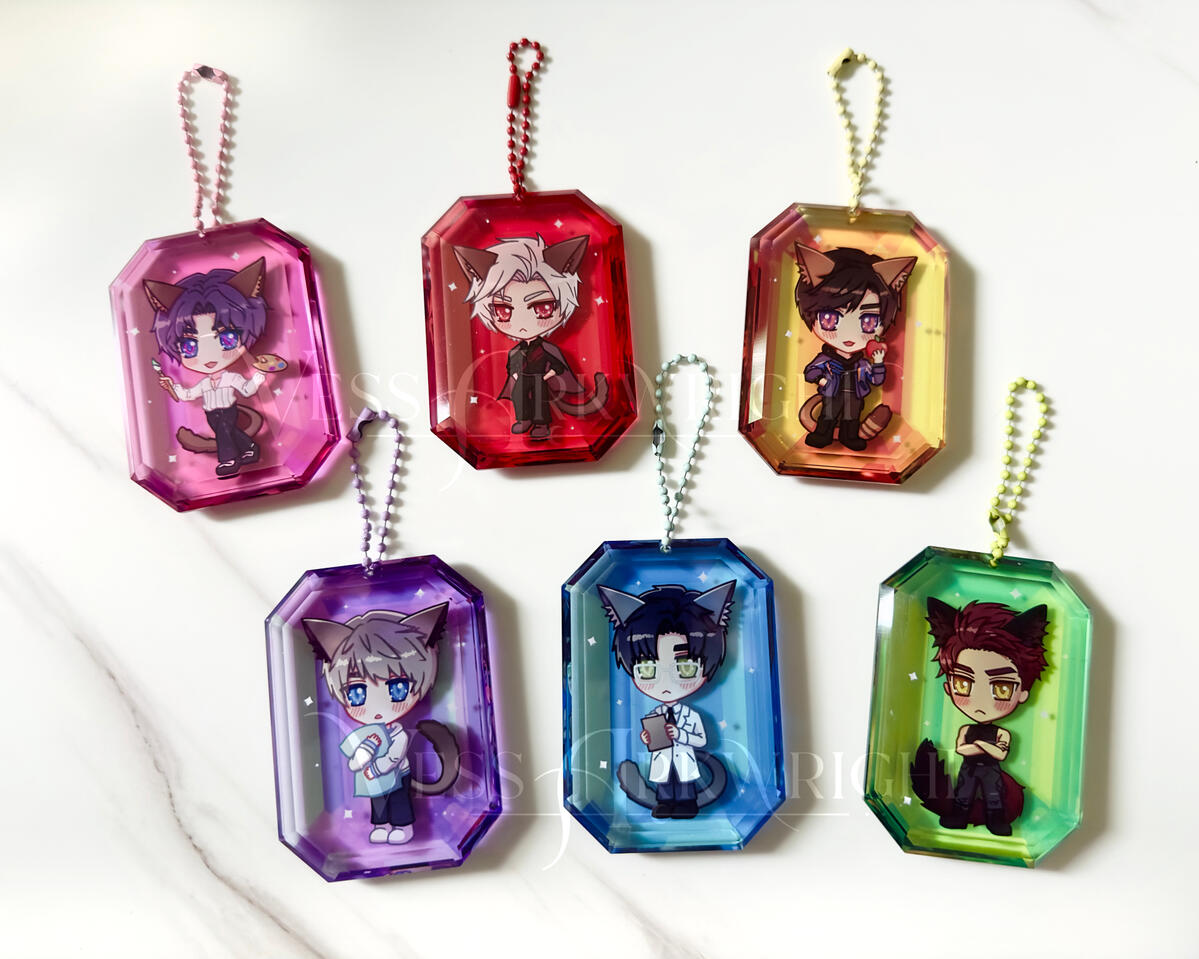 Gem Keychains - LADS - June '26